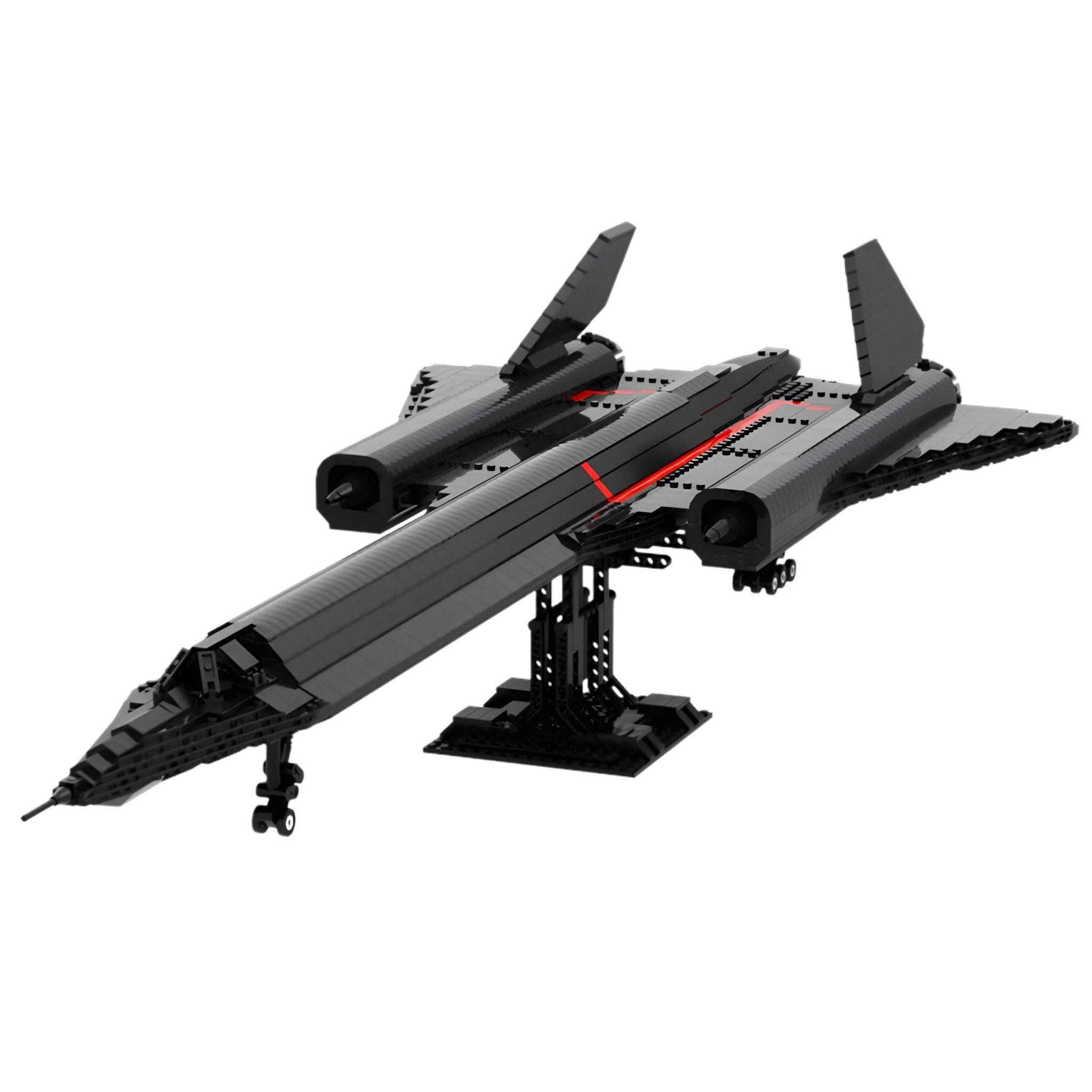 Sr-71 Blackbird - Building Set | Power Brickz