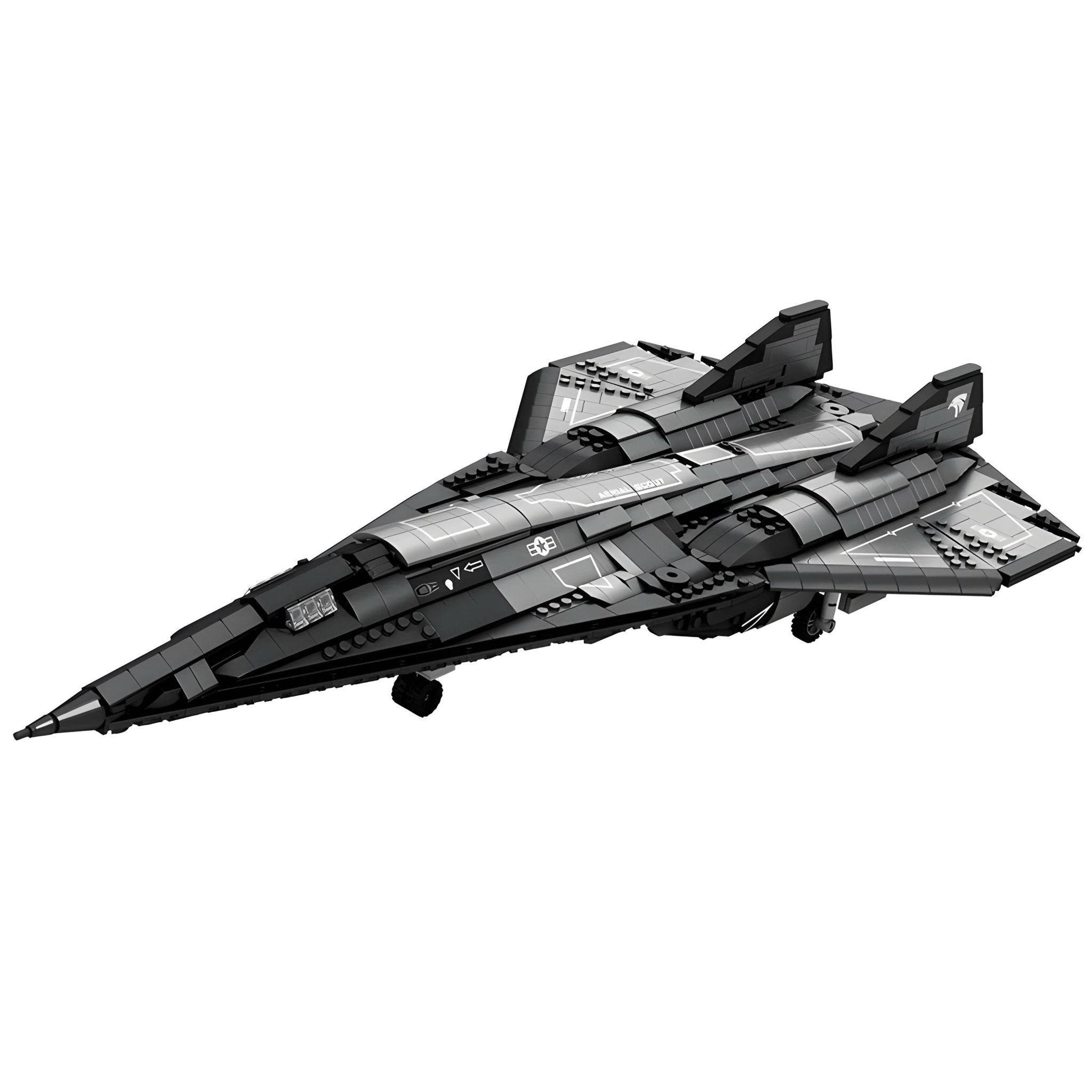 Sr-72 Reconnaissance Aircraft - Building Set | Power Brickz