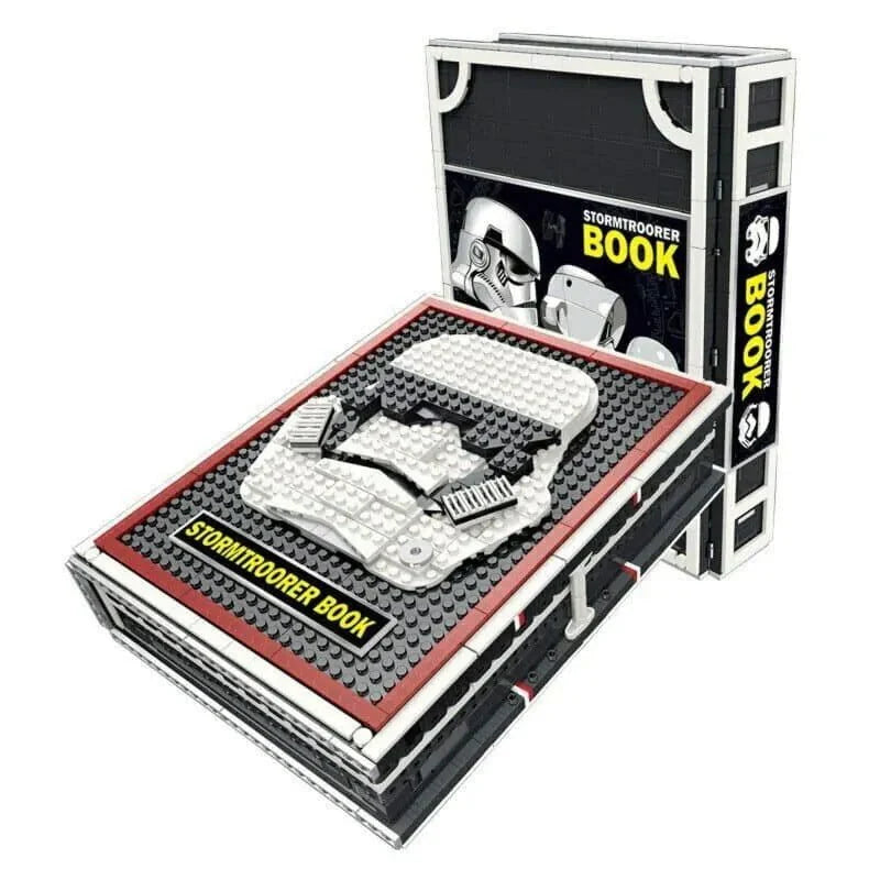 Star Wars Stormtrooper Book Bricks Toy - Building Set | Power Brickz