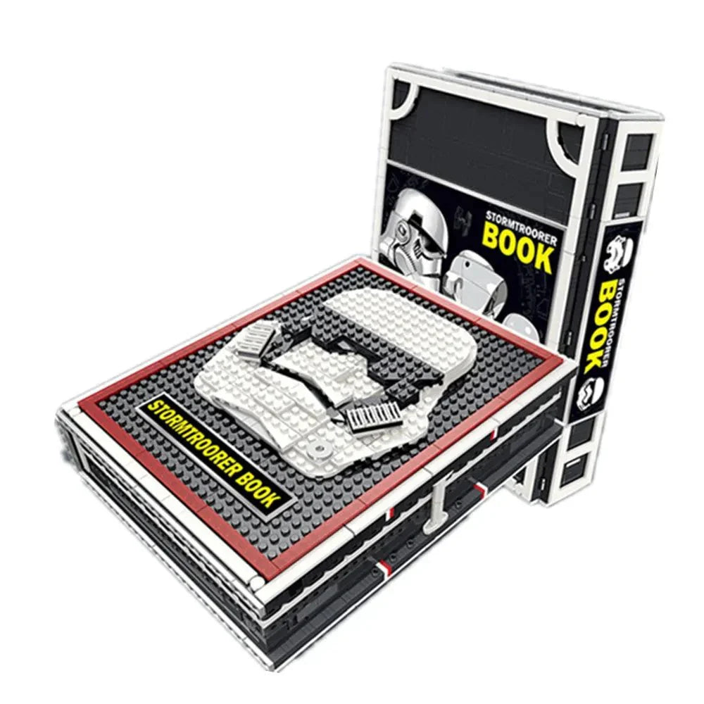 Star Wars Stormtrooper Book Bricks Toy - Building Set | Power Brickz