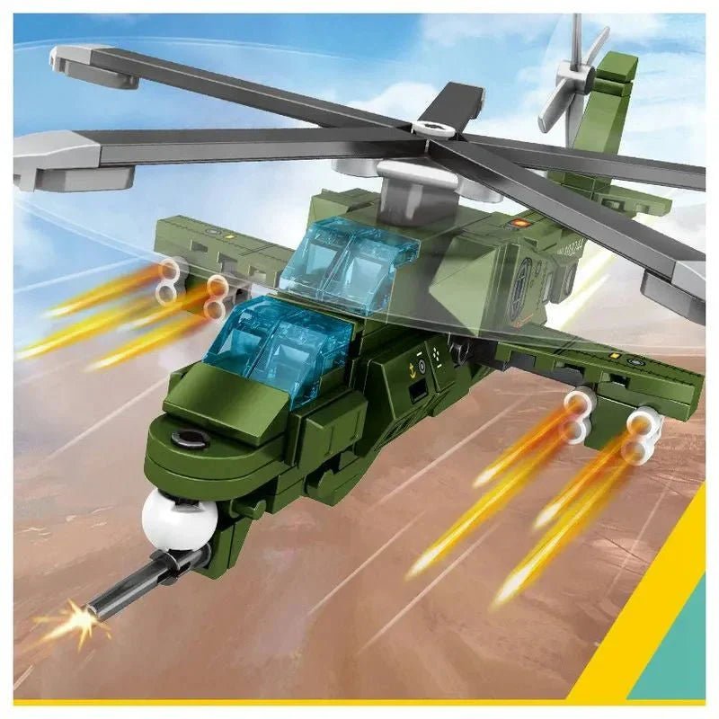 Steel Mecha Transformed Fighter Robot | 839pcs - Power Brickz