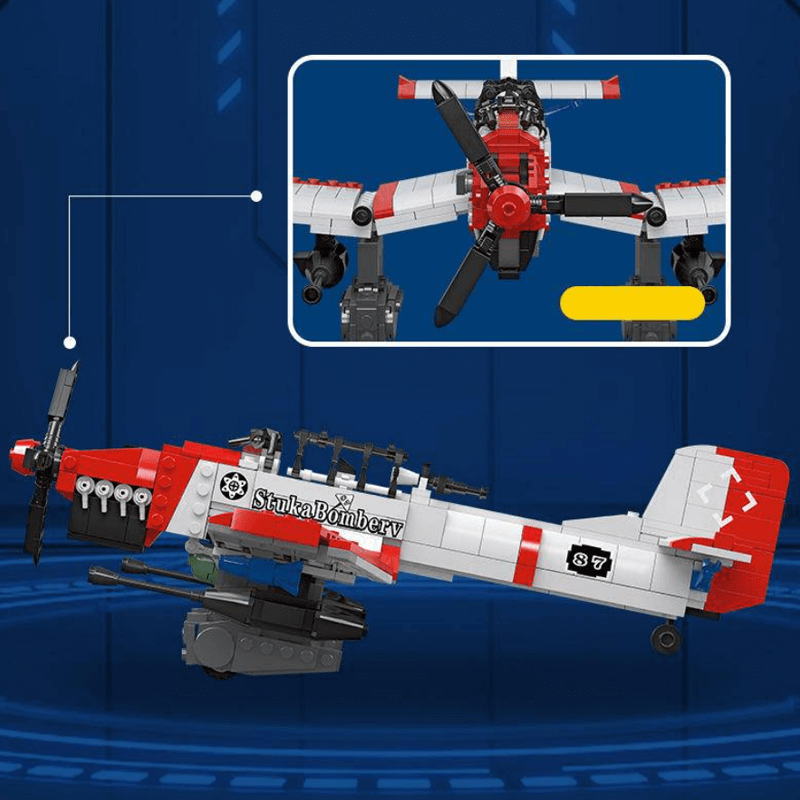 Stuke Bomber - Building Set | Power Brickz