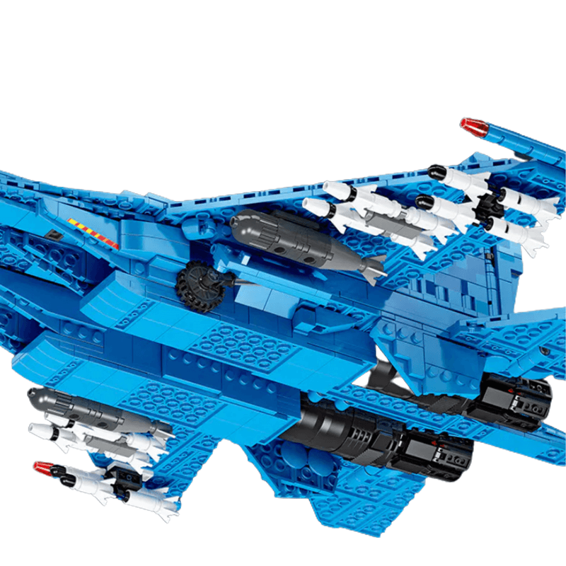 SU-35 Fighter - Building Set | Power Brickz