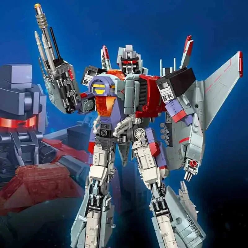 Super Hero Blitz Wing Mecha Robot Warrior Bricks Toy - Power Brickz