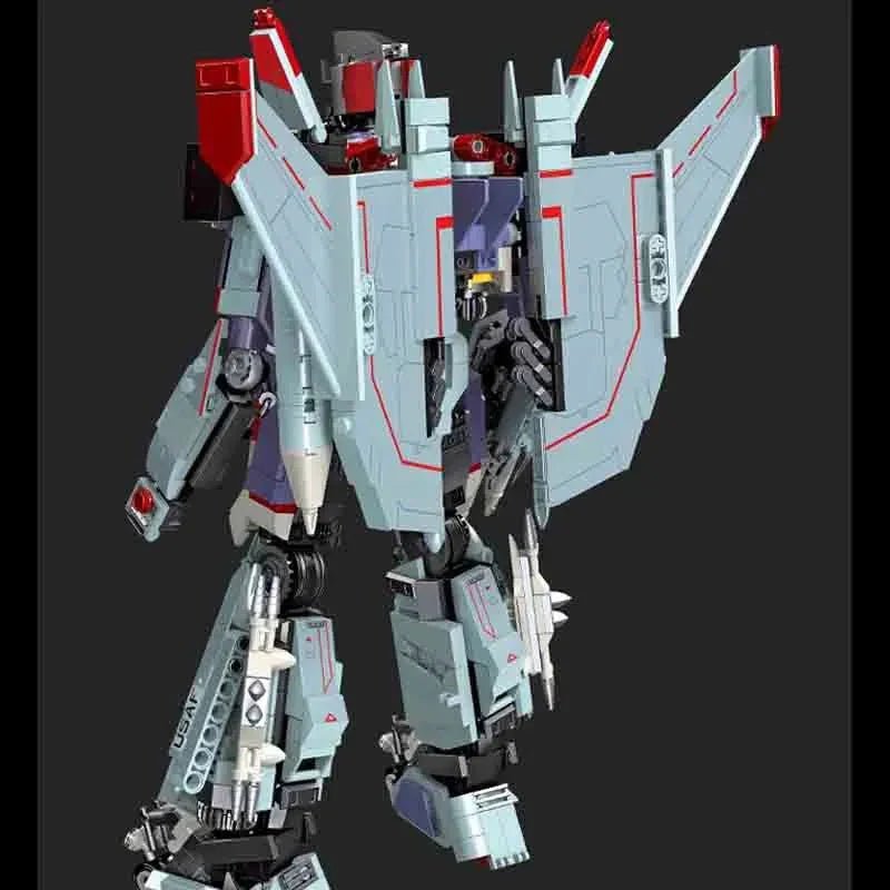 Super Hero Blitz Wing Mecha Robot Warrior Bricks Toy - Power Brickz