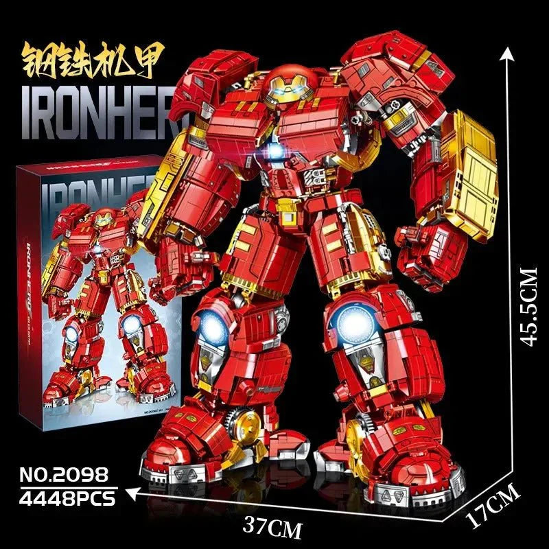 Super Iron Hero Avengers Hulkbusters 2098 - Building Set | Power Brickz