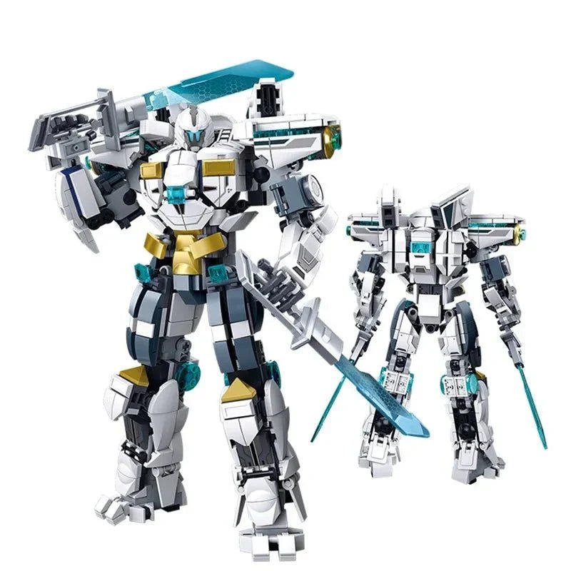 Super Transforming Mecha Robot Warrior Bricks Toy | 561pcs - Power Brickz