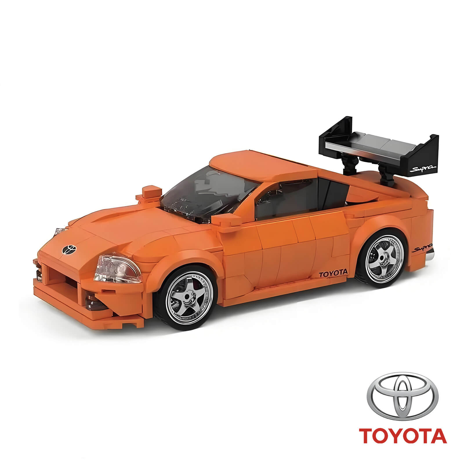 Toyota Supra A - Building Blocks Set | Power Brickz