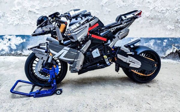 Hyper Naked Street Bike - Building Set | Power Brickz