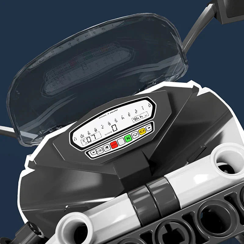 Superbike 1000 Street Racer - Building Set | Power Brickz