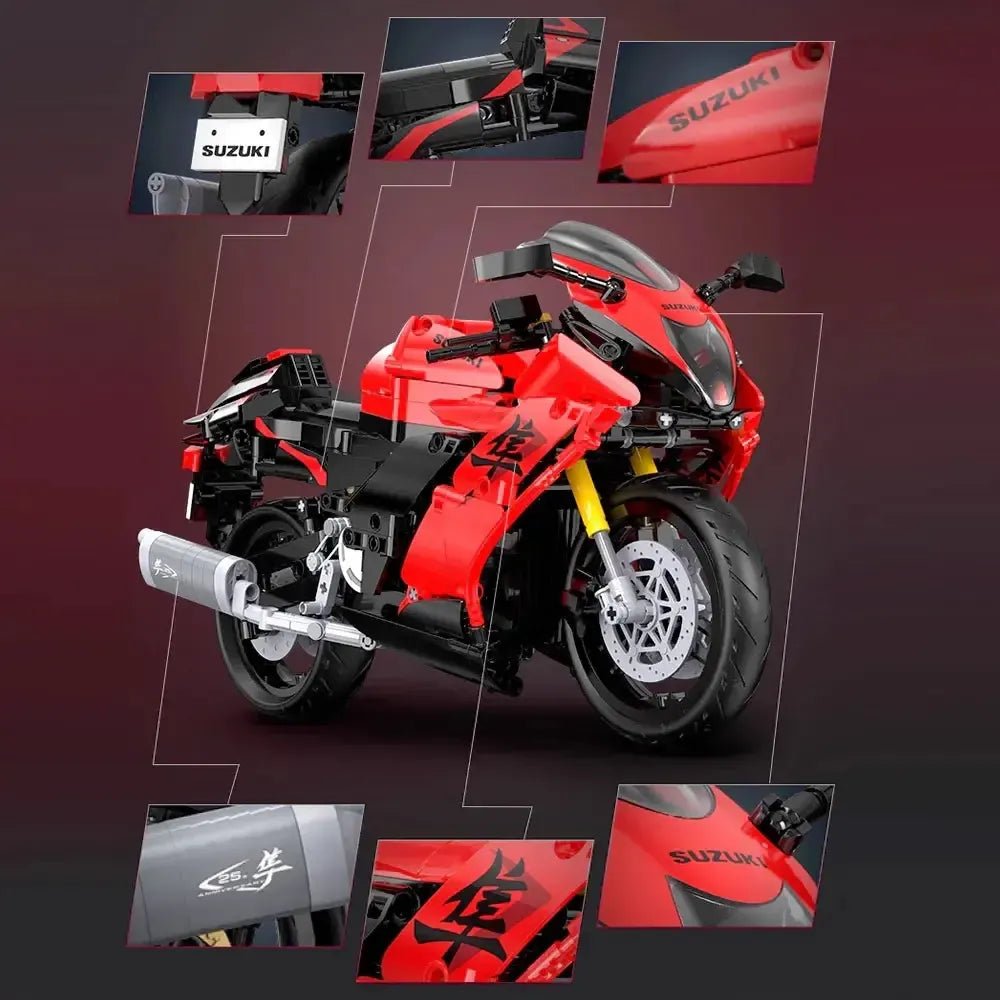 Suzuki Hayabusa | 1043pcs - Power Brickz