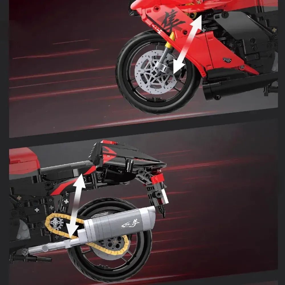 Suzuki Hayabusa | 1043pcs - Power Brickz