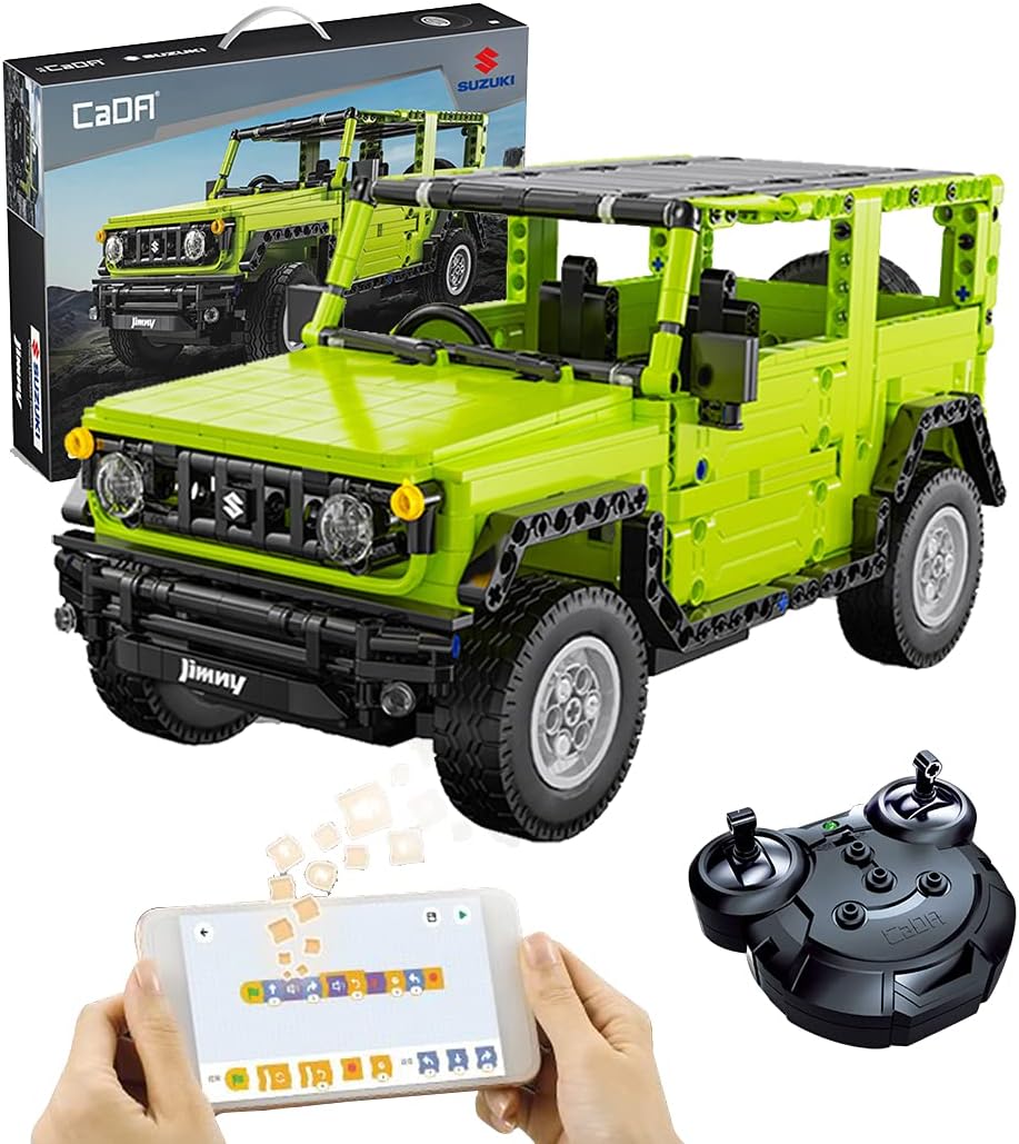 RC Japan Compact 4x4 SUV - Building Blocks Set | Power Brickz