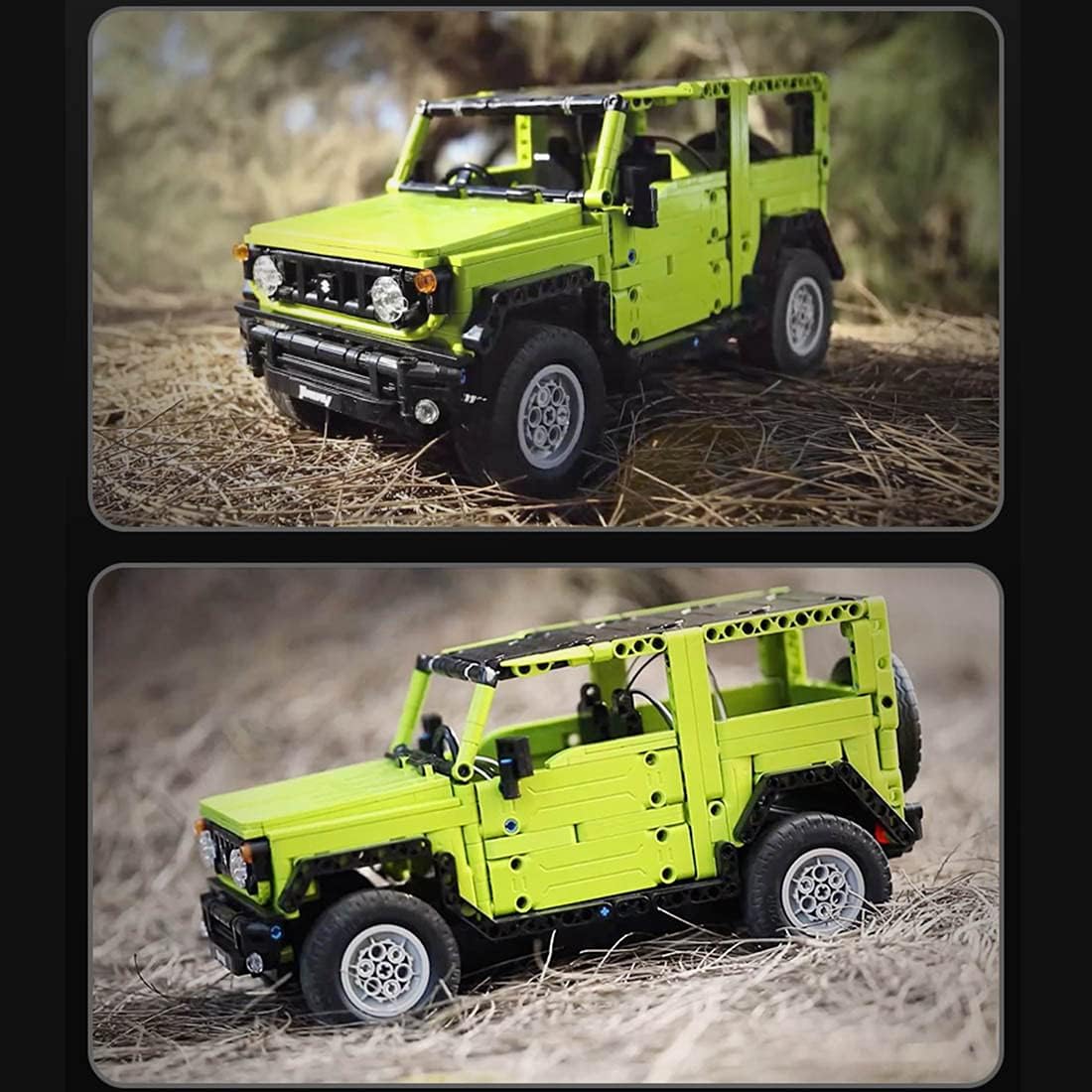 RC Japan Compact 4x4 SUV - Building Blocks Set | Power Brickz
