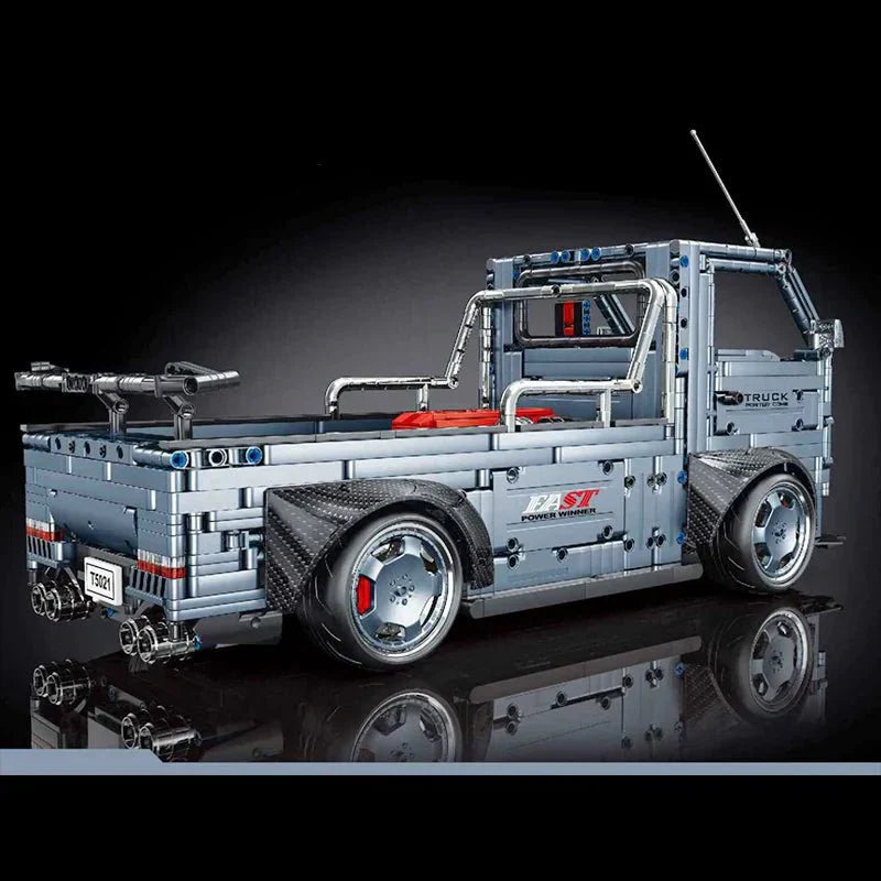 Compact JDM Kei Truck - Building Blocks Set | Power Brickz