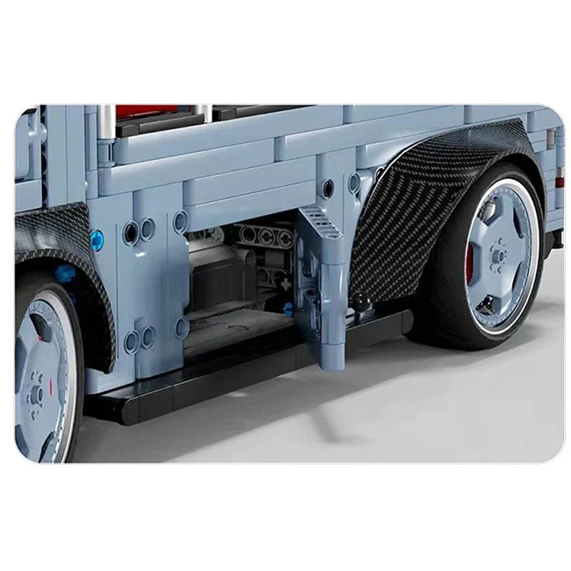 Compact JDM Kei Truck - Building Blocks Set | Power Brickz