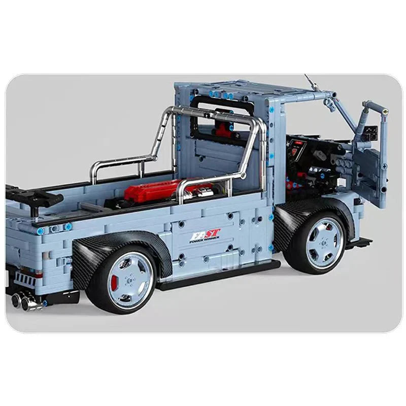 Compact JDM Kei Truck - Building Blocks Set | Power Brickz
