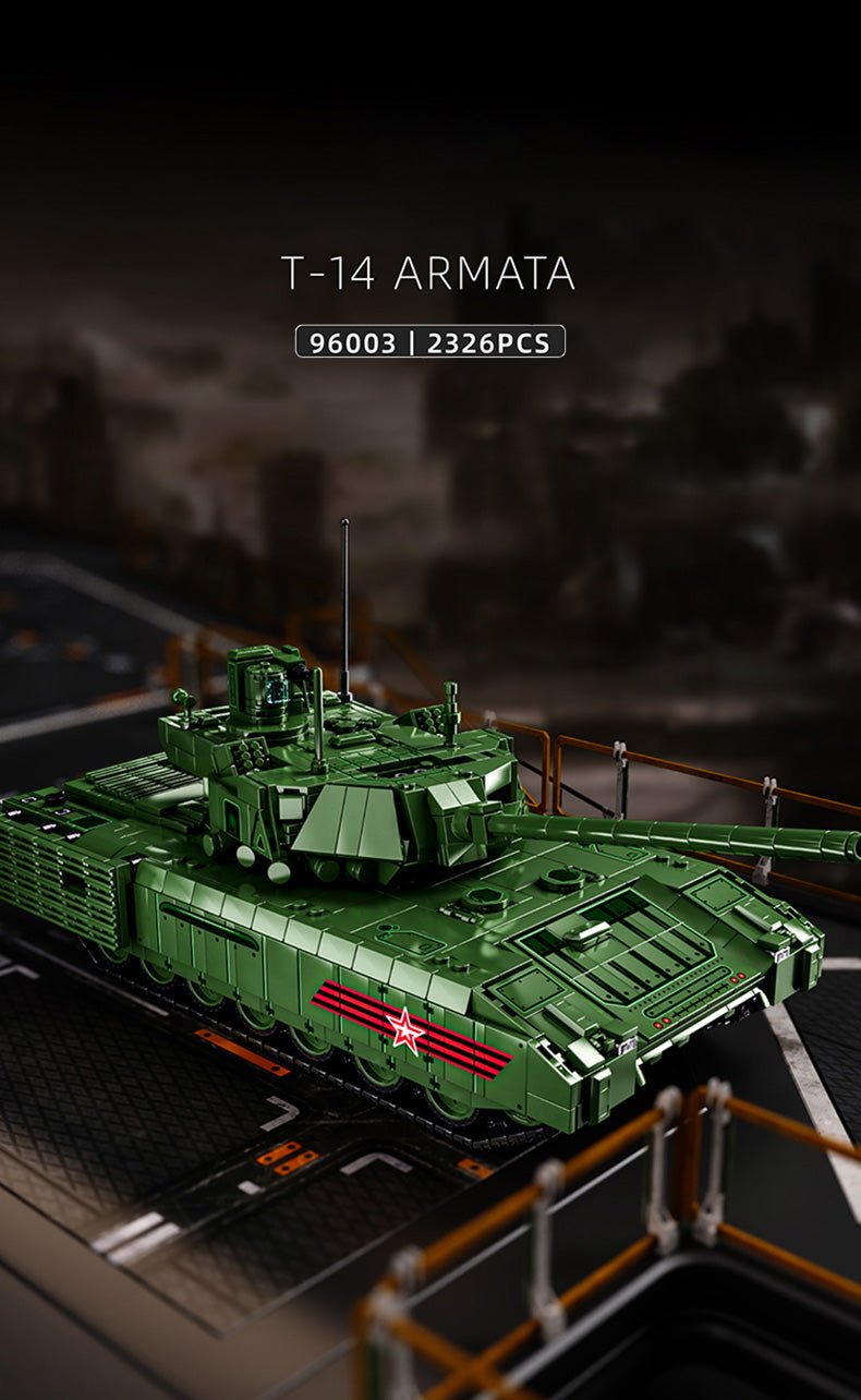 T-14 Armata Main Battle Tank - Building Set | Power Brickz