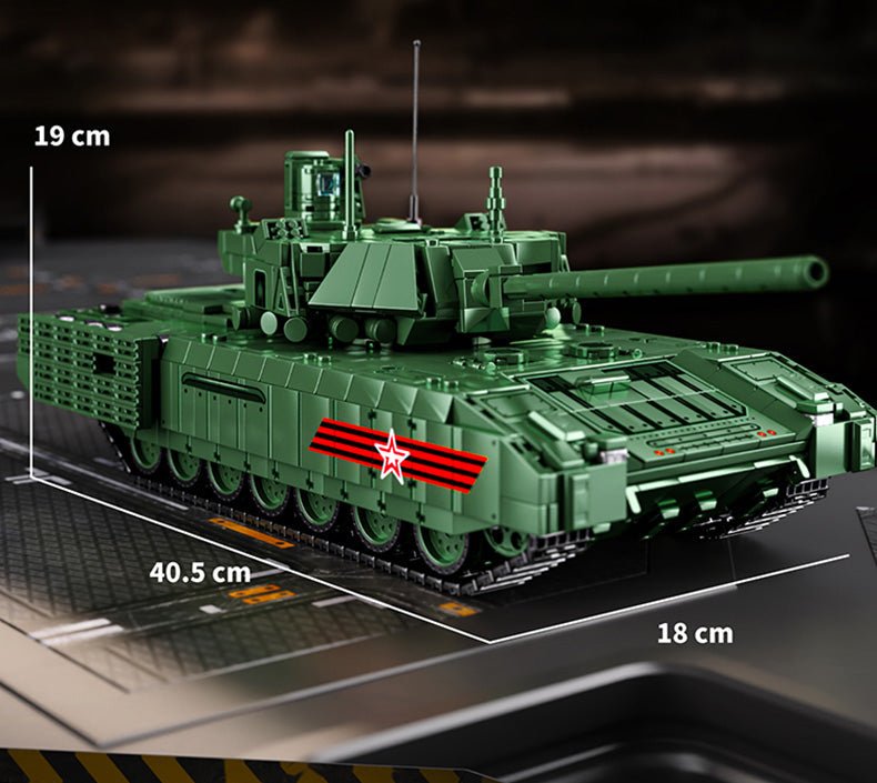 T-14 Armata Main Battle Tank - Building Set | Power Brickz