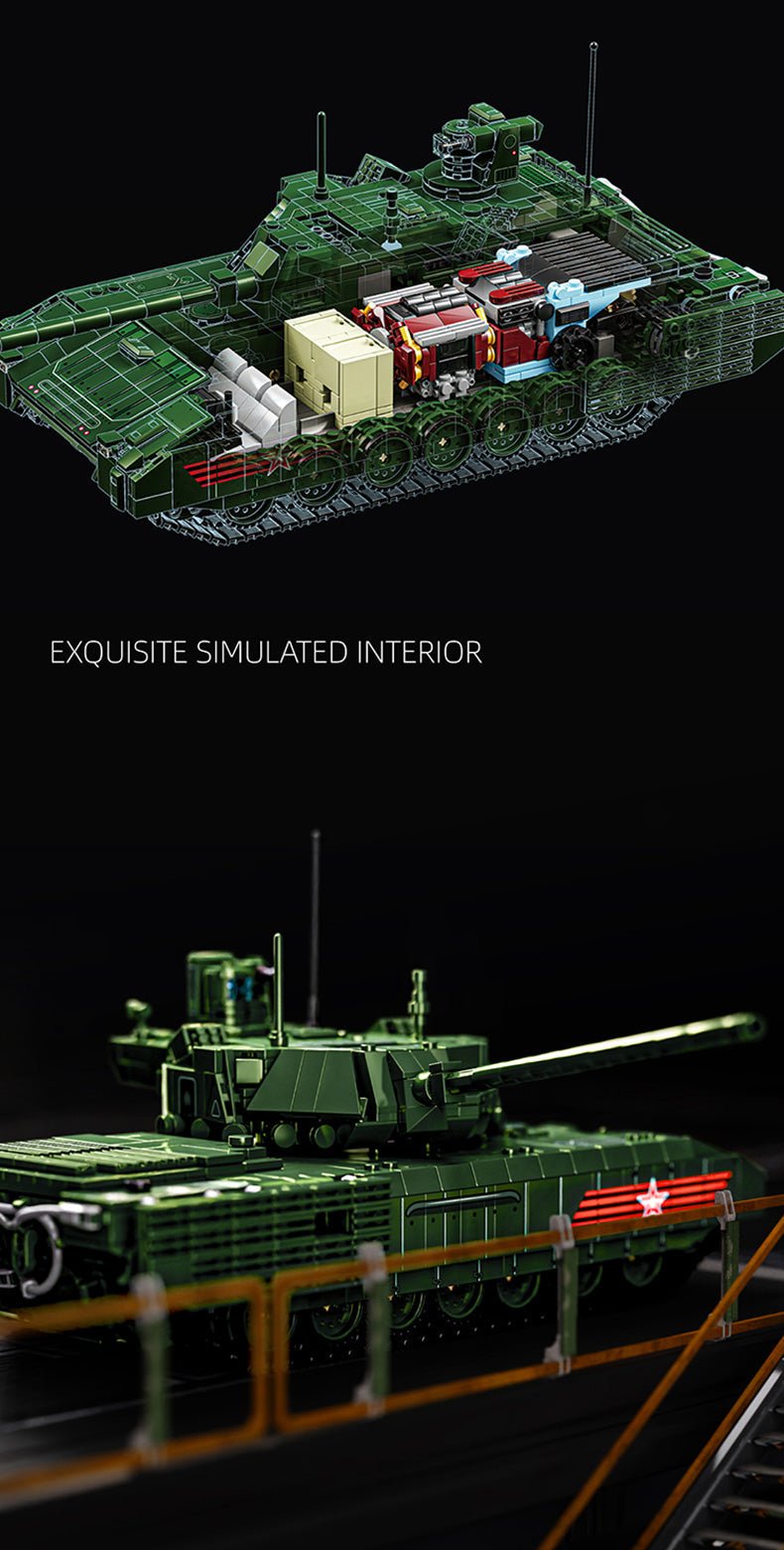 T-14 Armata Main Battle Tank - Building Set | Power Brickz