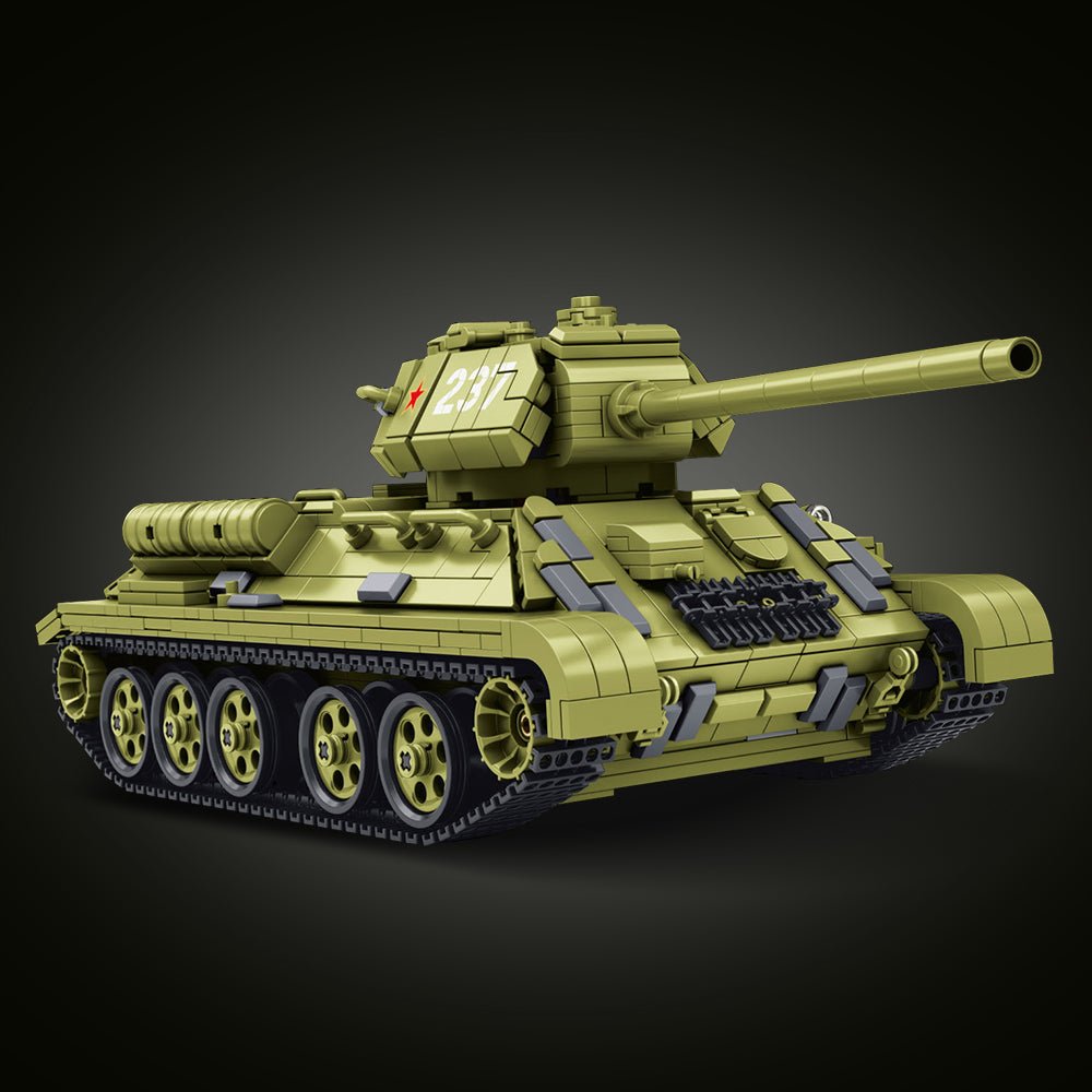 T-34 tank - Building Set | Power Brickz