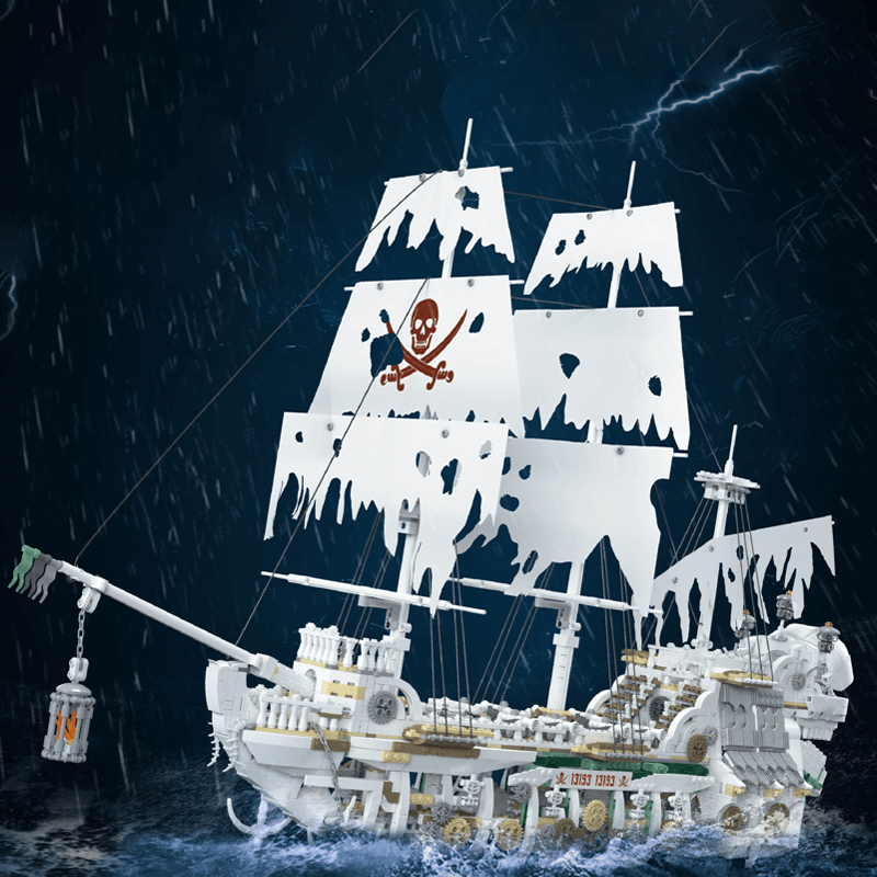 The Haunted Ship - Building Set | Power Brickz