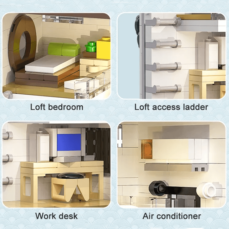 The Japanese Architects Bundle - Building Set | Power Brickz