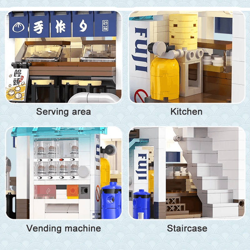 The Japanese Architects Bundle - Building Set | Power Brickz