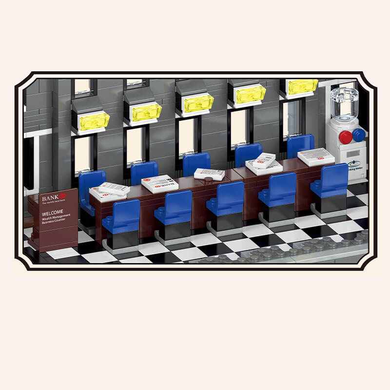 The Mega Bank - Building Set | Power Brickz