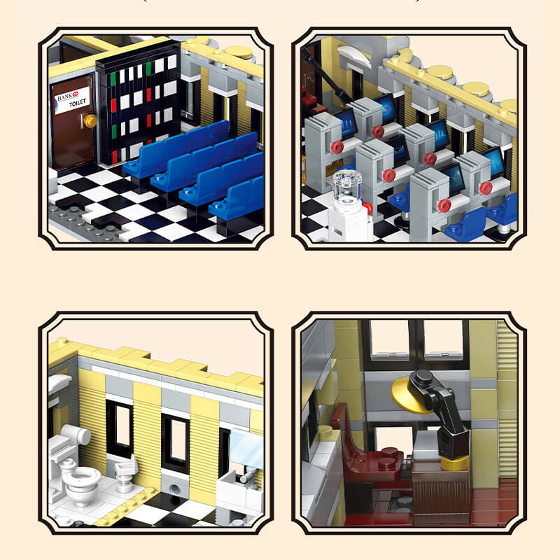 The Mega Bank - Building Set | Power Brickz