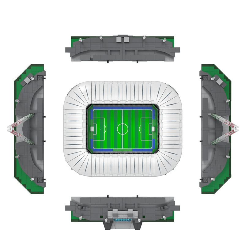 The Official Juventus Allianz Stadium - Building Set | Power Brickz