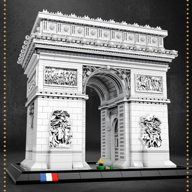 Arc de Triomphe - Building Set | Power Brickz