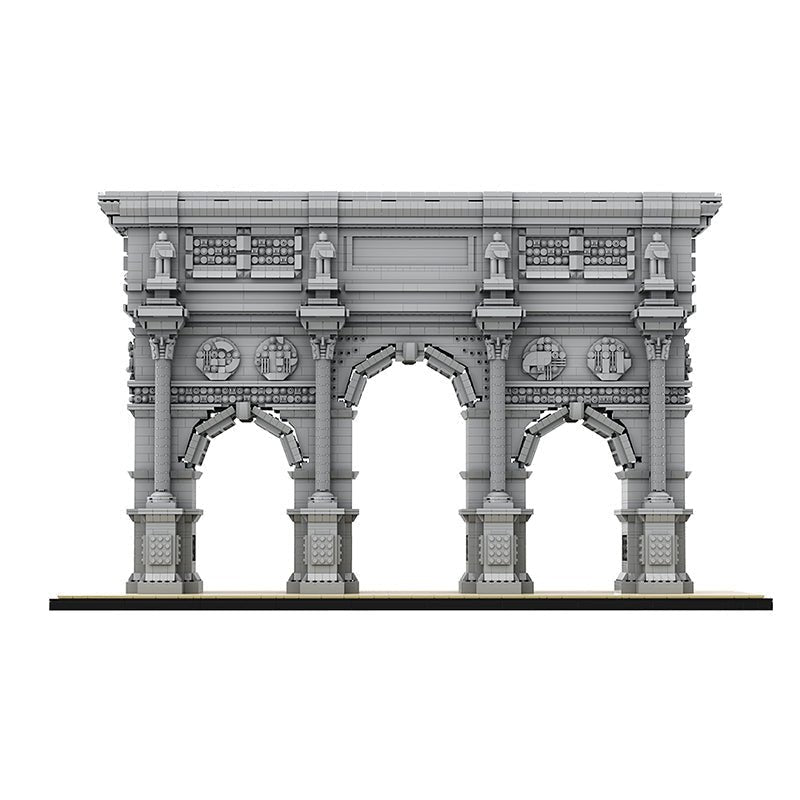 The Ultimate Arc de Triomphe du Carrousel - Building Set | Power Brickz
