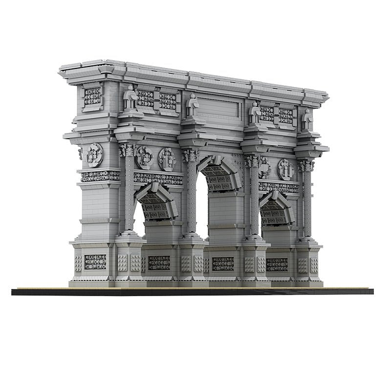 The Ultimate Arc de Triomphe du Carrousel - Building Set | Power Brickz