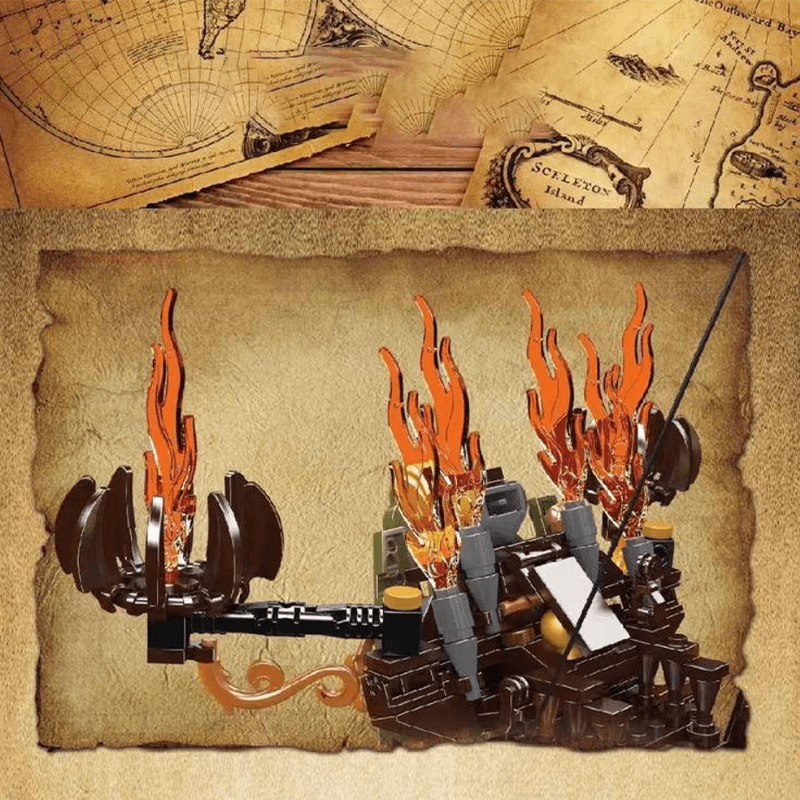 Royal Pirate Ship - Building Set | Power Brickz