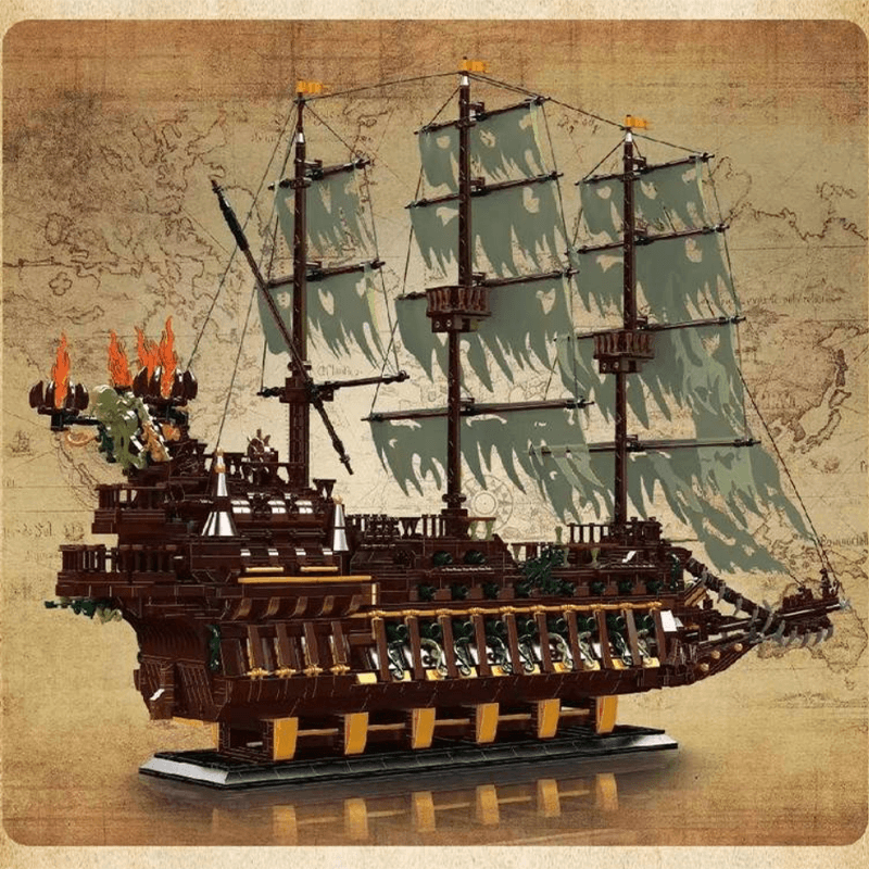 Royal Pirate Ship - Building Set | Power Brickz