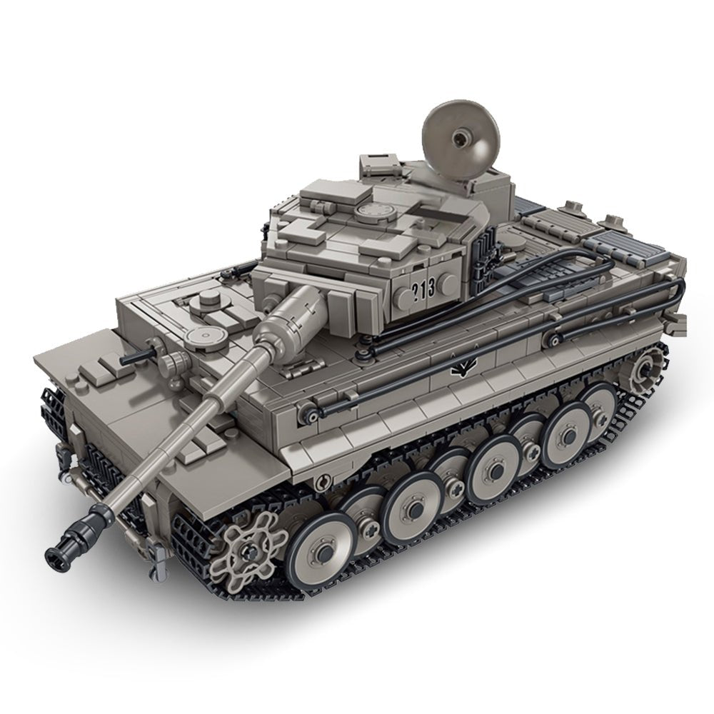 Tiger Heavy Tank - Building Set | Power Brickz