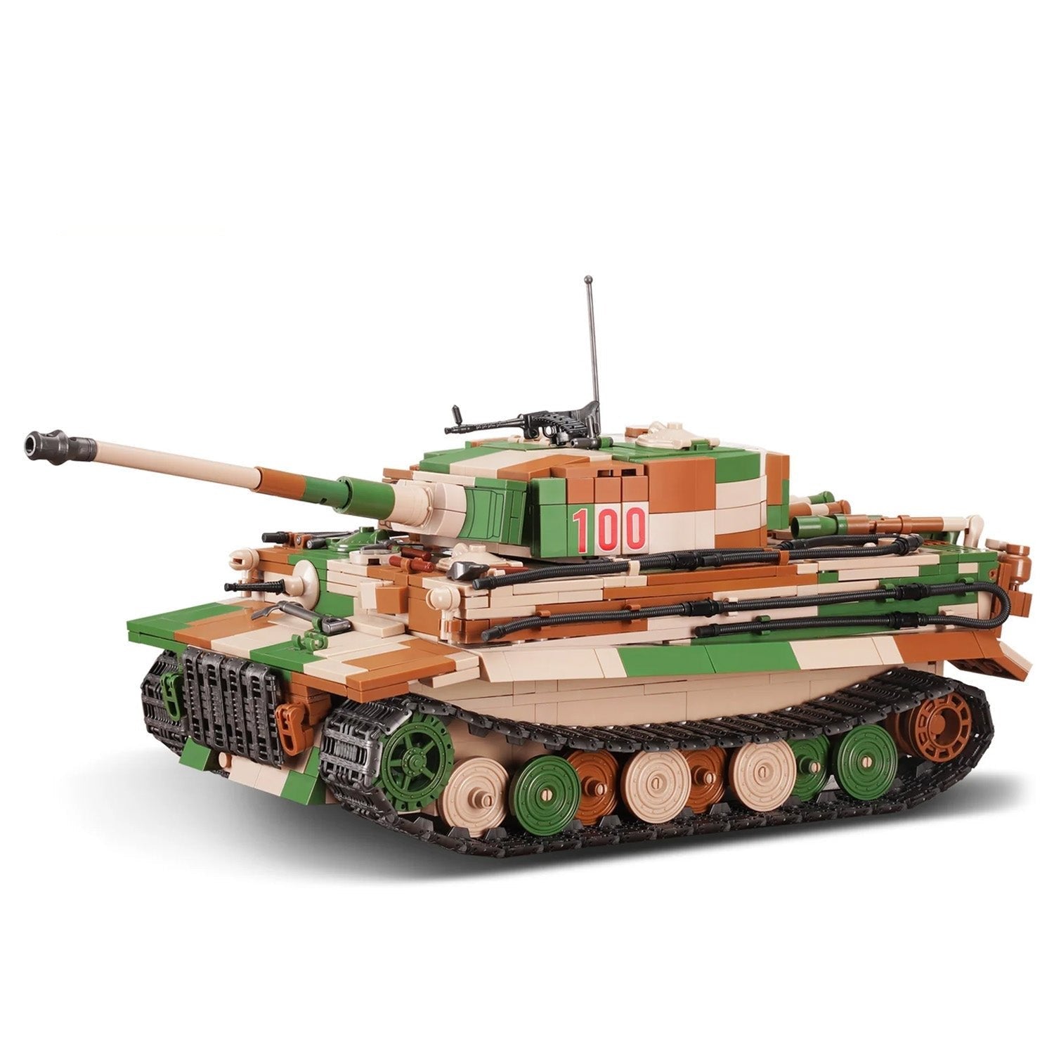 Tiger I Tank - Building Set | Power Brickz