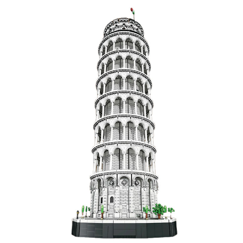 Monumental Tower of Pisa - Ultimate Edition - Building Blocks Set | Power Brickz