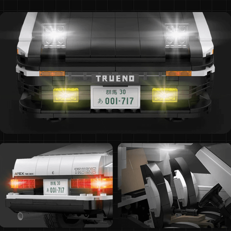 Toyota ATrueno JDM Drift - Building Blocks Set | Power Brickz