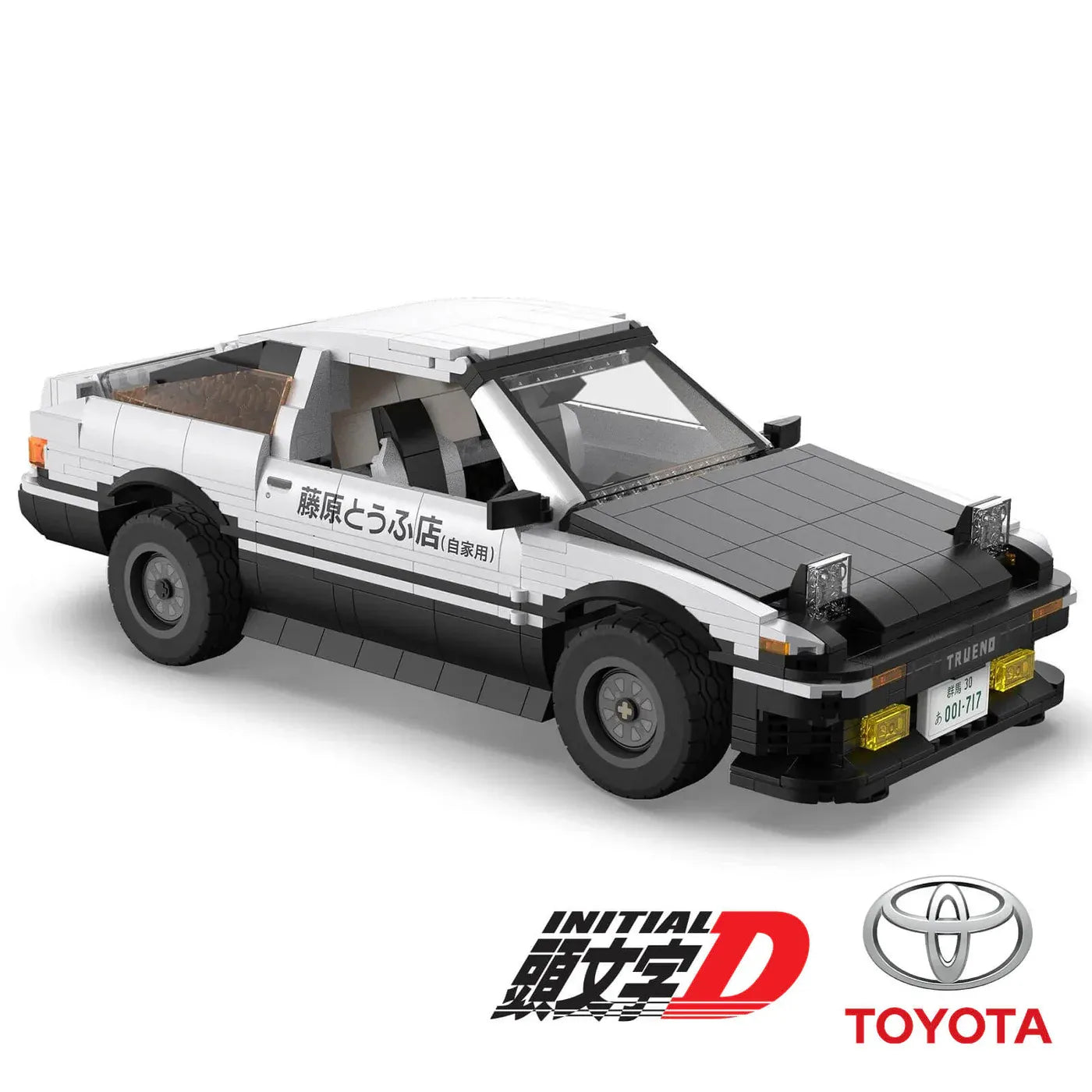 Toyota A86 Trueno JDM Drift Building Blocks Kit | 1234 Pcs