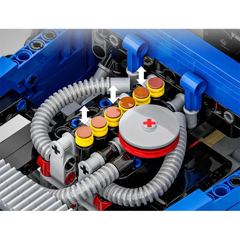 Classic Land Cruiser FJOff-Road 4x4 - Building Blocks Set | Power Brickz