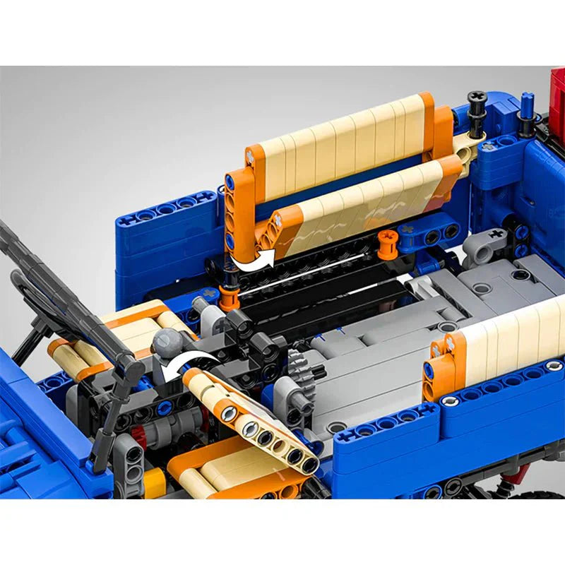 Classic Land Cruiser FJOff-Road 4x4 - Building Blocks Set | Power Brickz