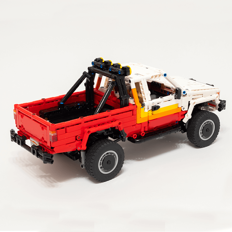 Racing Pickup Hilux SR5 Tribute Edition - Building Blocks Set | Power Brickz