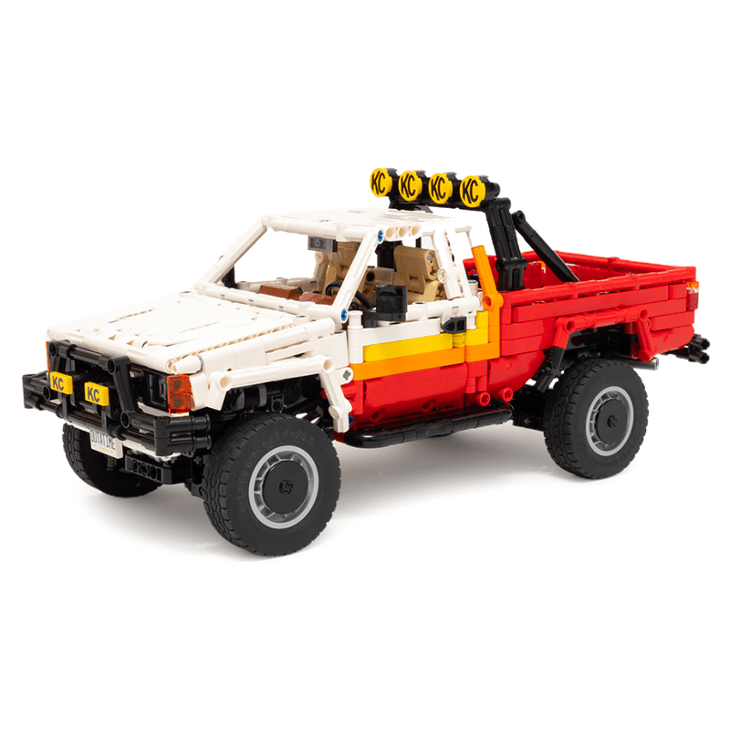 Racing Pickup Hilux SR5 Tribute Edition - Building Blocks Set | Power Brickz