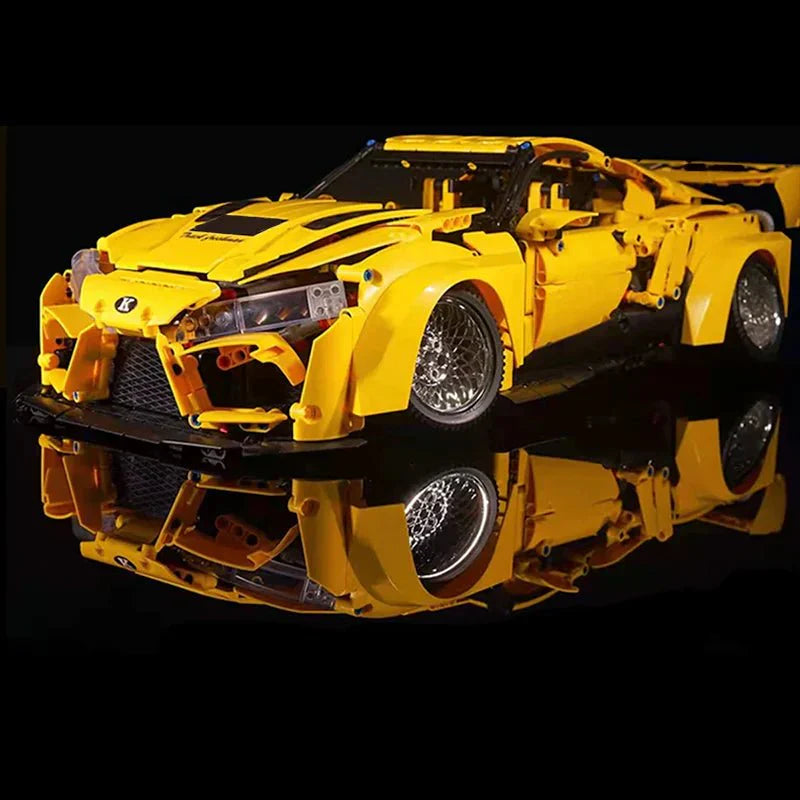 Stanced Supra 2JZ Turbo Sport Coupe - Building Blocks Set | Power Brickz