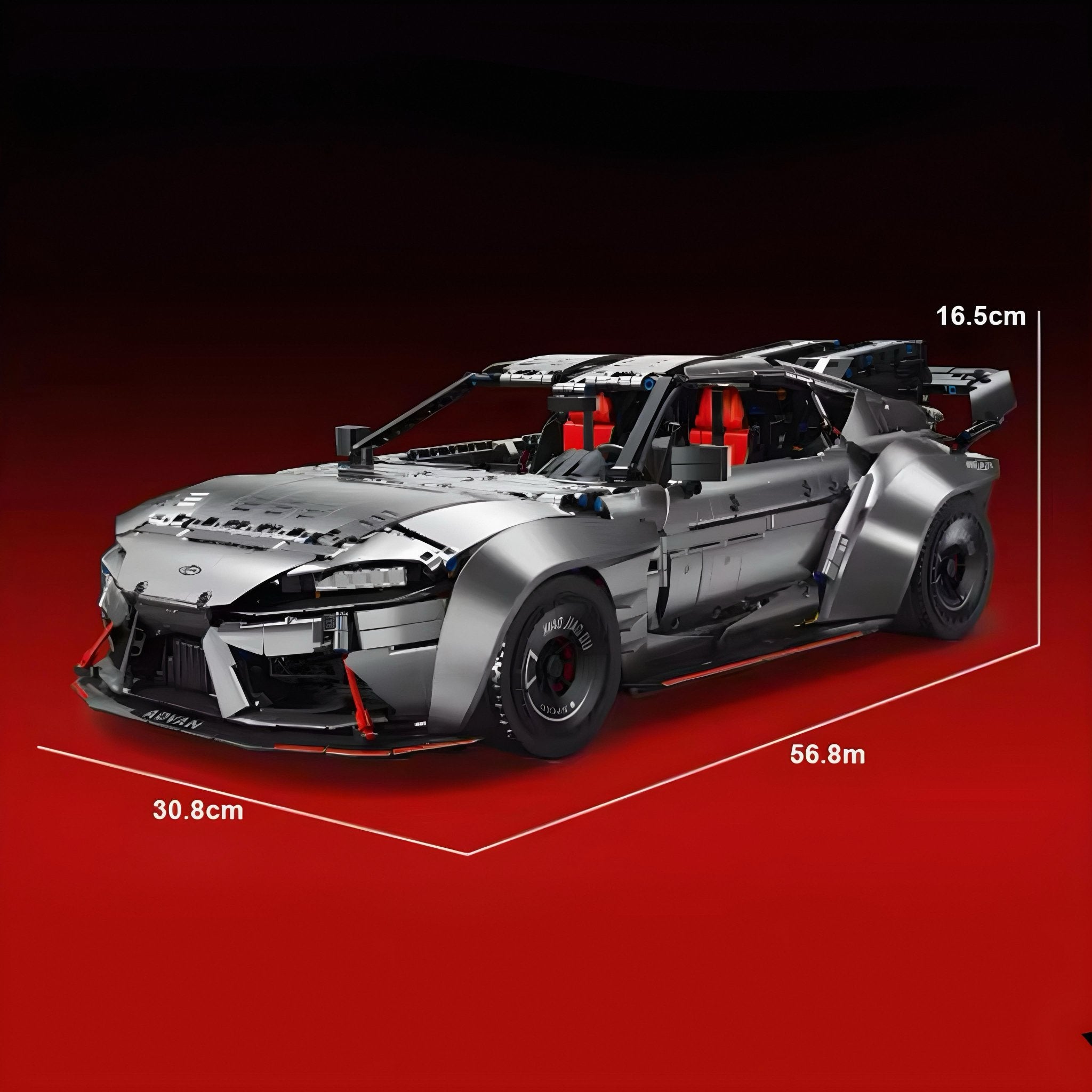 Widebody Supra JDM LBWK - Building Blocks Set | Power Brickz
