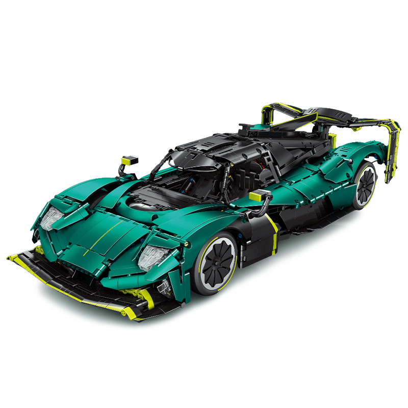 Valkyrie LM VHybrid Hypercar - Building Blocks Set | Power Brickz