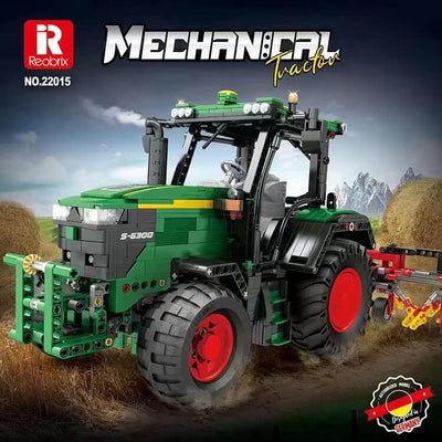 RC Farming Tractor - Building Set | Power Brickz