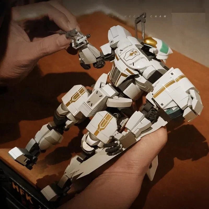 Transformed Super Mecha Arthur Robot Warrior Bricks Toy | 660pcs - Power Brickz